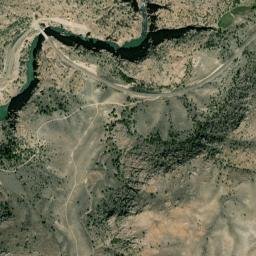 Fremont Canyon Road, Alcova, WY 82620 High Resolution Satellite Map