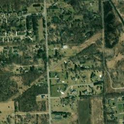 Satellite view of Tanglewood Golf Club