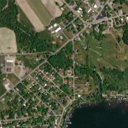 Sylvan Beach map(satellite map)