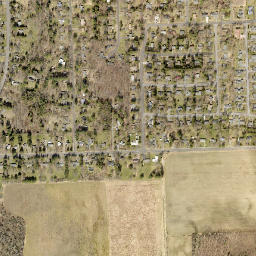 Northeast Ithaca map(satellite map)