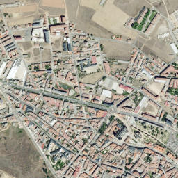 Astorga map(satellite map)
