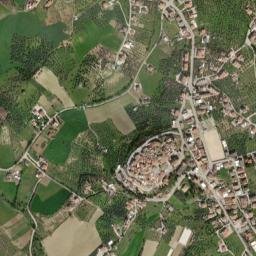 Collecorvino map(satellite map)