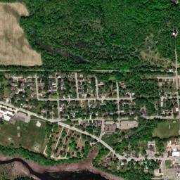 Pinckney map(satellite map)