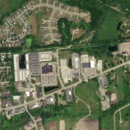Satellite view of Whispering Pines Golf Club