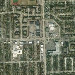 Oak Park map(satellite map)