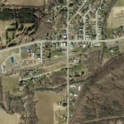 Canaseraga New York High Resolution Satellite Map