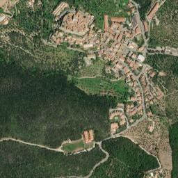 Capalbio map(satellite map)