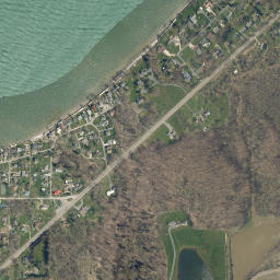 Van Buren Bay New York High Resolution Satellite Map