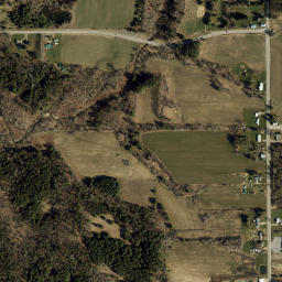 Short Tract New York High Resolution Satellite Map