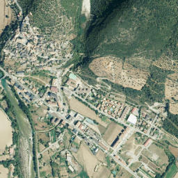 Boltaña map(satellite map)