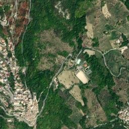 Farindola map(satellite map)