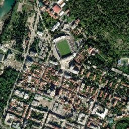Podgorica map(satellite map)