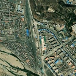 Hoeryŏng map(satellite map)