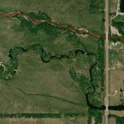 American Legion Memorial Highway, O'Neill High Resolution Satellite Map