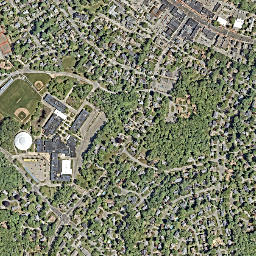 Lexington map(satellite map)