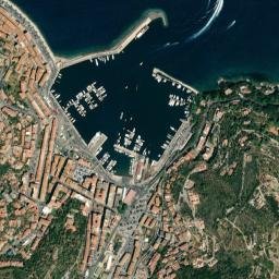 Monte Argentario map(satellite map)