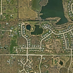 1339-1353 Meade Drive, Lindenhurst, IL High Resolution Satellite Map