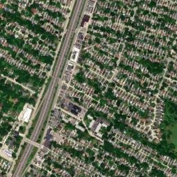Harper Woods map(satellite map)