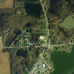 Lime Lake New York High Resolution Satellite Map