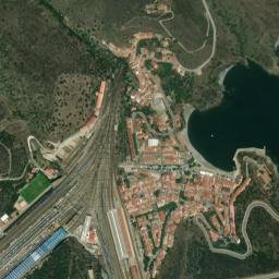 Portbou map(satellite map)