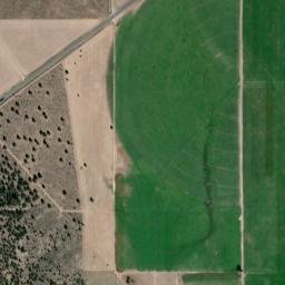 Klamath Falls-Lakeview Highway, Beatty, OR High Resolution Satellite Map