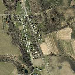 Burns New York High Resolution Satellite Map