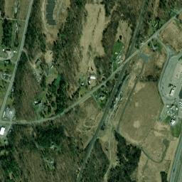 Hannacroix New York High Resolution Satellite Map