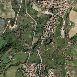 Otricoli map(satellite map)