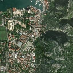 Kotor map(satellite map)