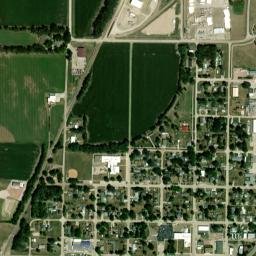 Dakota City map(satellite map)