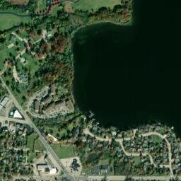 Lake Villa map(satellite map)