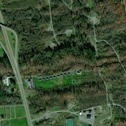 Gabriels Junction New York High Resolution Satellite Map
