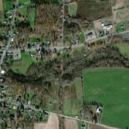Burdett New York High Resolution Satellite Map