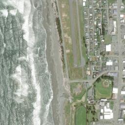 Gold Beach map(satellite map)