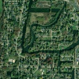 Pistakee Highlands map(satellite map)