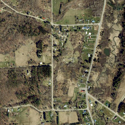 Mitchellsville New York High Resolution Satellite Map