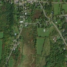 Greenville New York High Resolution Satellite Map