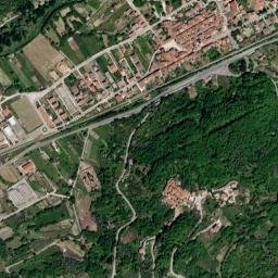 Borgo Velino map(satellite map)