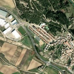 Cárcar map(satellite map)