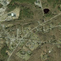 Satellite view of Charter Oak Country Club