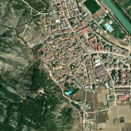 Falces map(satellite map)