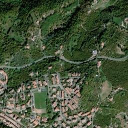 Canepina map(satellite map)