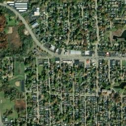 Round Lake Heights map(satellite map)