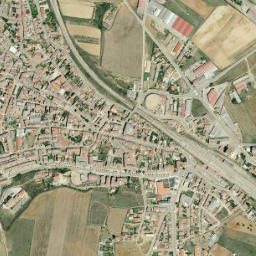 Sahagún map(satellite map)