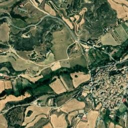 Luesia map(satellite map)