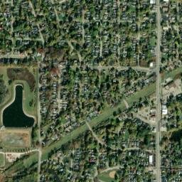 Round Lake Beach map(satellite map)