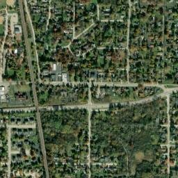 Gurnee map(satellite map)