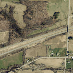 Big Creek New York High Resolution Satellite Map