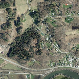 Wells Bridge New York High Resolution Satellite Map