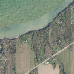 Bournes Beach New York High Resolution Satellite Map